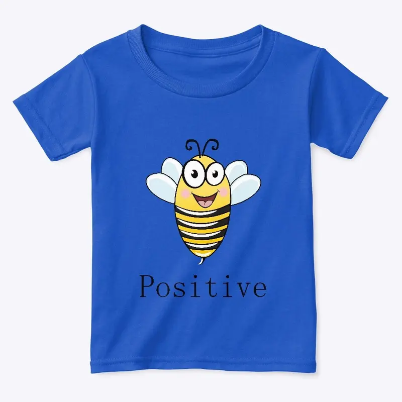 Bee Positive Kids Tee